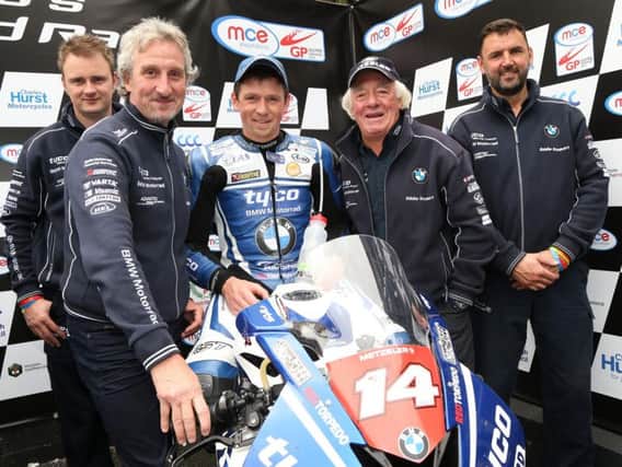 Dan Kneen impressed on the Tyco BMW machines at the Ulster Grand Prix in 2017.