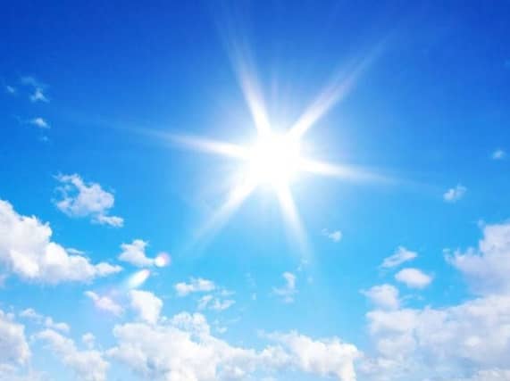 Sunny weather