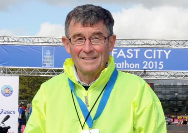 David Seaton MBE, chairman of the Belfast Marathon organising committee