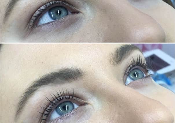 Before and after: My LVL Lash treatment