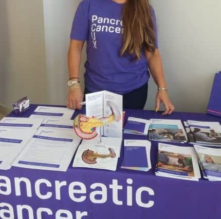 Andrea Kearns is looking for 'information volunteers' to help her raise awareness about pancreatic cancer.