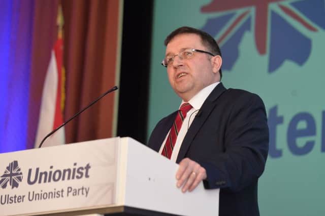 The Ulster Unionist Party leader Robin Swann MLA.  
Pic Pacemaker