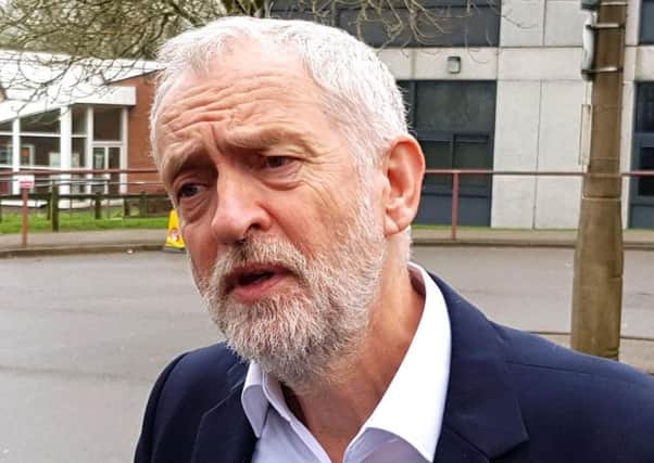 Labour leader Jeremy Corbyn gives a lecture at Queen's University on Thursday and meets business leaders on Friday