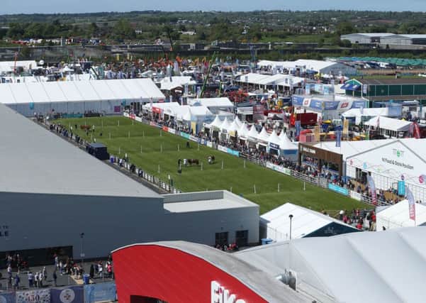 May 16, 201: The Cattle Lawn during  the first day of the 2018 Balmoral Show