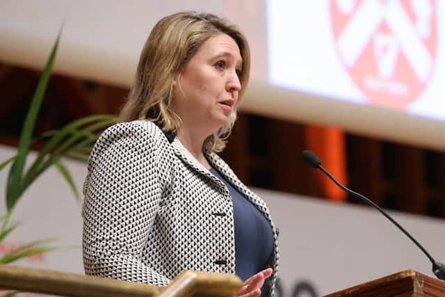 Karen Bradley said a customs partnership would make it easier to deal with the border issue