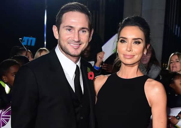 Frank and Christine Lampard who are expecting their first child together