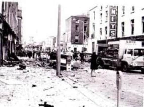 Image from the Dublin/Monaghan bomb
