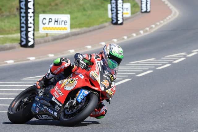 Glenn Irwin topped the Superbike times for pole on the PBM Be Wiser Ducati.