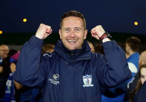 Newry City AFC Manager Darren Mullen. Â©INPHO/Freddie Parkinson