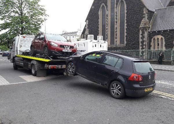 Abandoned cars seized by the PSNI