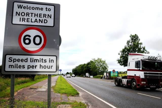 The border between Northern Ireland and the Republic of Ireland