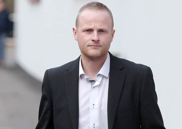 Police said Jamie Bryson (pictured) committed no crime with his tweet about a controversial bonfire licensing scheme
