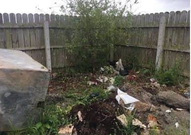 Drugs found behind St Coleman's Graveyard in Lurgan