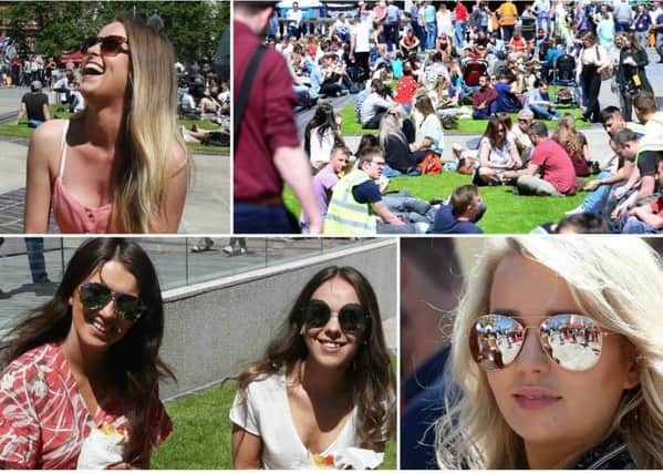 People across Northern Ireland have been basking in glorious sunshine today. Click on the image above or link below to launch our gallery