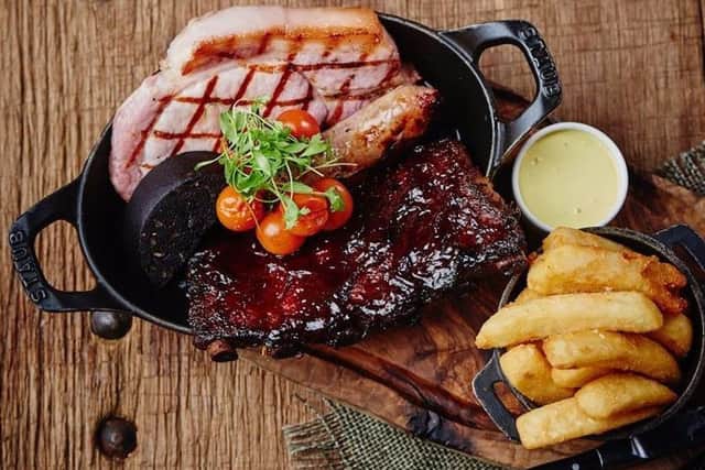 The Pig Mixed Grill (Credit: Marco Pierre White Steakhouse and Grill, Park Avenue Hotel Facebook)
