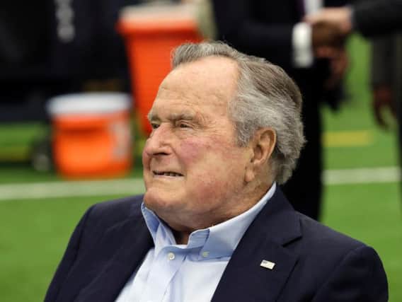 Former president George H.W. Bush