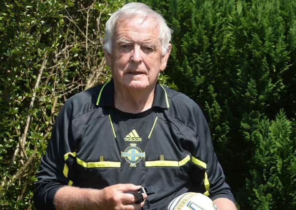 Ivan Parkinson has hung up his whistle  probably  after 51 years refereeing at schoolboy and amateur level