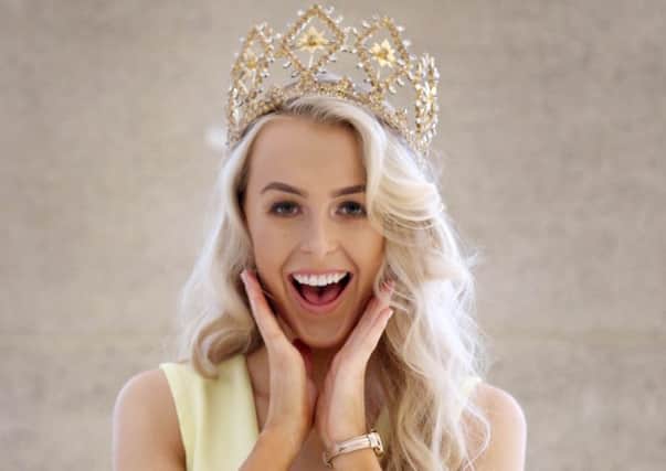 Katharine Walker pictured after being crowned Miss NI 2018.