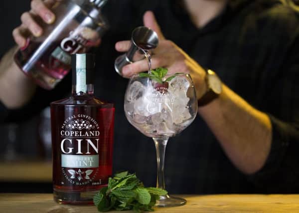 Rhuberry and Mint Copeland Gin