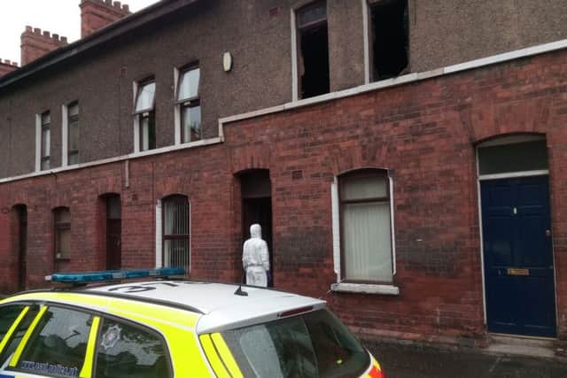 Fire scene investigators have been working to establish the cause of the fatal house fire at Donegall Avenue, south Belfast.