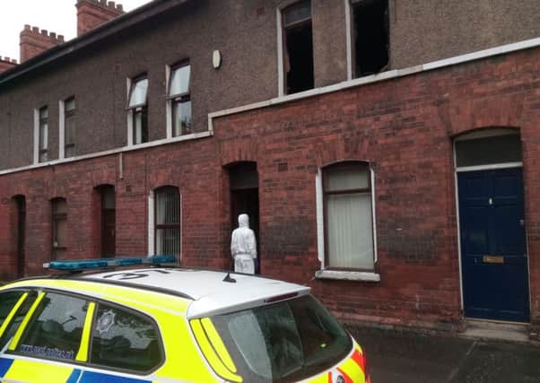 Fire scene investigators have been working to establish the cause of the fatal house fire at Donegall Avenue, south Belfast.