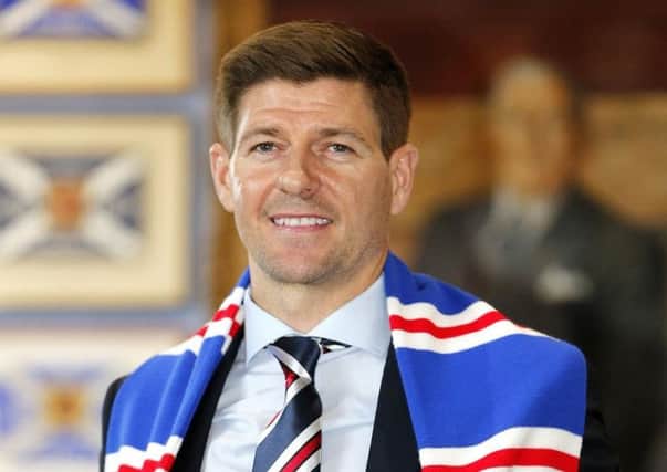 New Rangers boss Steven Gerrard