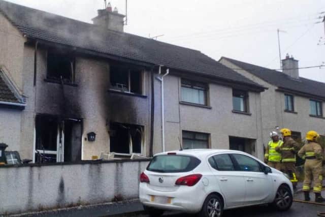 Five people including three children escape with their lives after fire guts house in Poyntzpass
