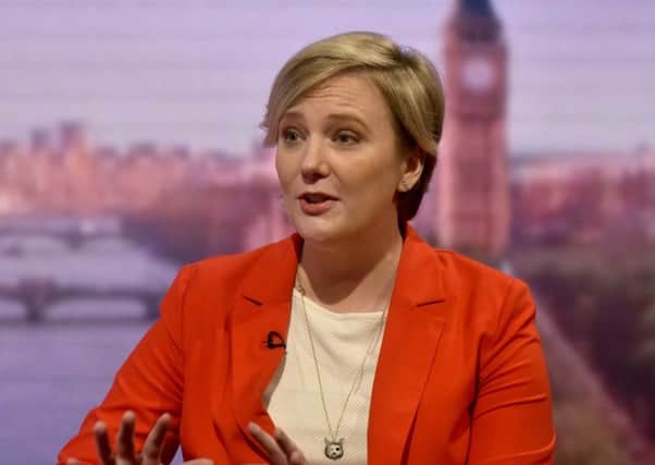 Stella Creasy during her appearance on The Andrew Marr Show