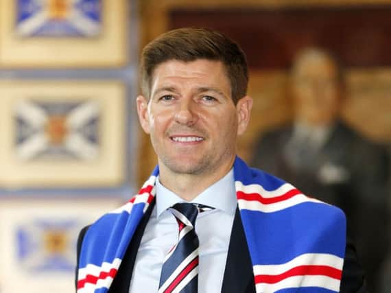 New Rangers boss Steven Gerrard