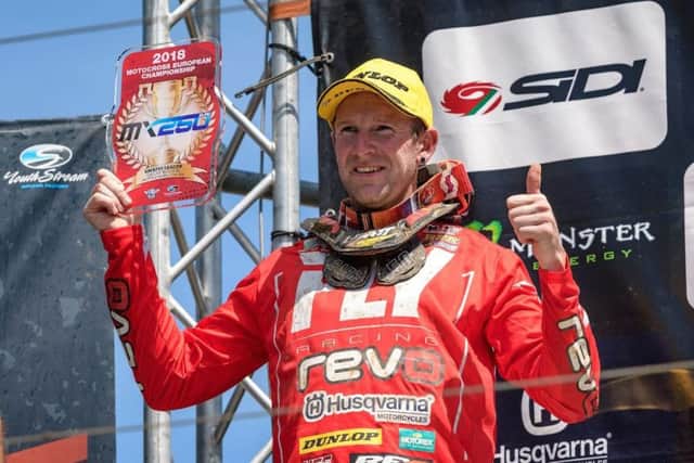 Martin Barr still holds the red  plate for European Championship leader.