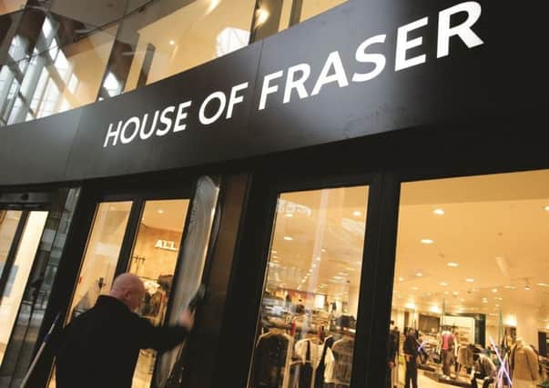 House of Fraser at Victoria Square in Belfast