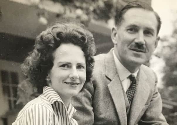 Evelyn Evie Olivier (nee Stronge) and her husband Brigadier Charlies Olivier.