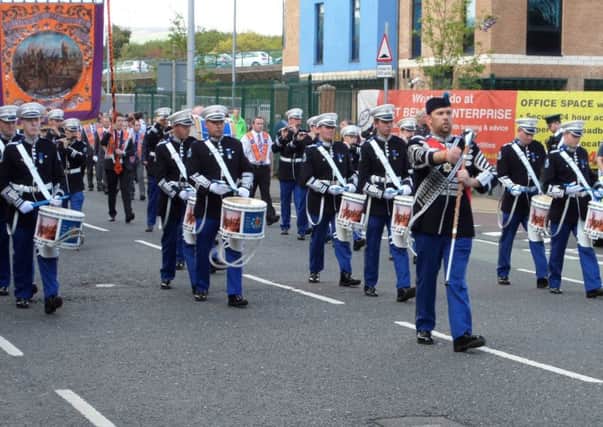 The Robert Graham Memorial Flute Band, one of those whose videos was removed by YouTube on Friday night