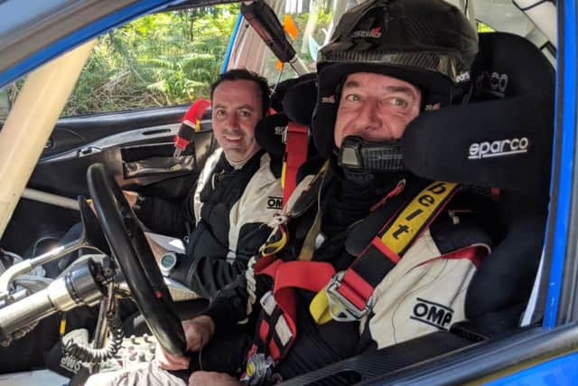Derek McGarrity and Paddy Robinson