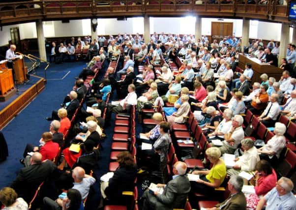 The general assembly of the Presbyterian Church