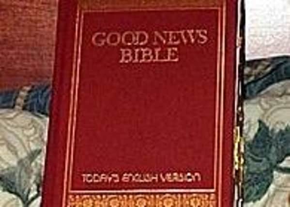 The Bible is an anthology of texts written over a millennium