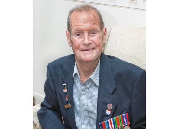 WW2 veteran Eddie Spence. Pic courtesy of Newtownards Chronicle