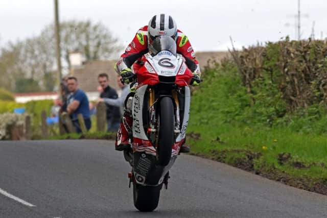 William Dunlop signed to ride for the Temple Golf Club Yamaha team this season.