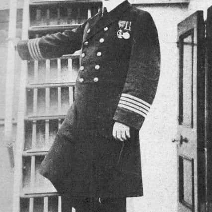 Captain Arthur H Rostron on RMS Carpathia, 1912