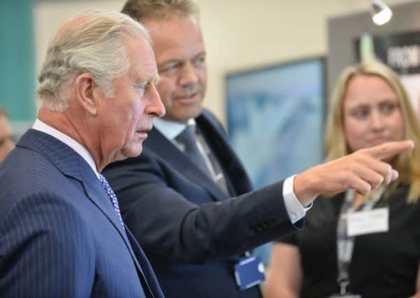 HRH Prince Charles visits the Ulster University Coleraine today to mark the beginning of the University's 50th Anniversary Year in Coleraine.