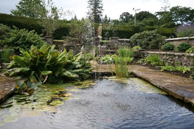 Colebrooke House's beautiful water garden