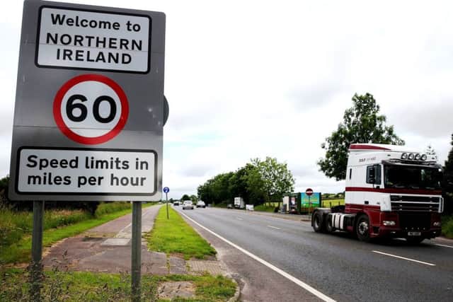 The border between Northern Ireland and the Republic of Ireland