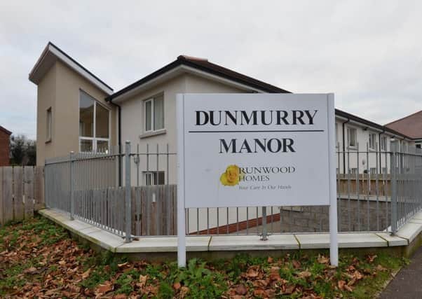 Dunmurry Manor on the outskirts of Belfast. 
Photo by Colm Lenaghan/ Pacemaker Press