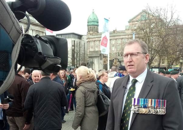 Captain Doug Beattie MC, the Ulster Unionist MLA for Upper Bann