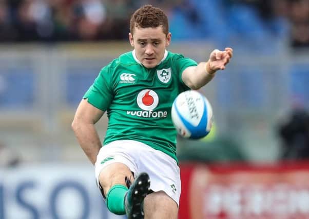 Paddy Jackson in action for Ireland