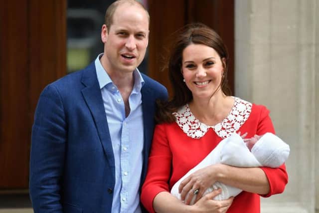 Prince Louis of Cambridge as Kensington Palace have announced his christening will be held on Monday July 9 at the Chapel Royal, St James's Palace