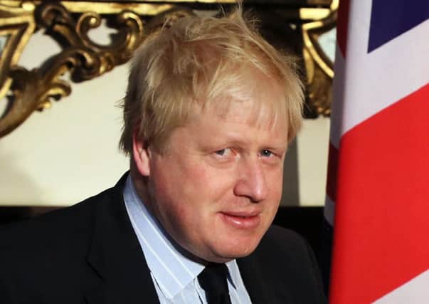 Foreign Secretary Boris Johnson: Photo: Brian Lawless/PA Wire