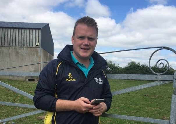 Young Farmers' Clubs of Ulster president James Speers is a regular user for the Farming Life app and has encouraged others to follow suit