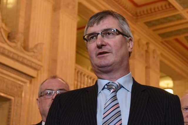 The former Ulster Unionist leader Tom Elliott got annoyed at the suggestion that the main parties had agreed the legacy structures