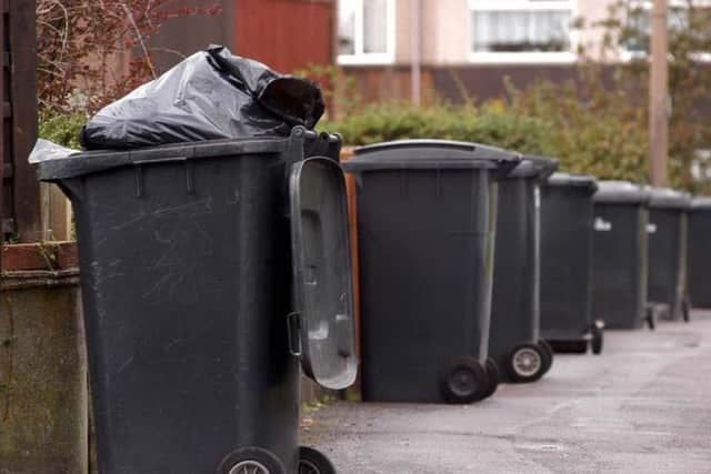Wheelie bin.
